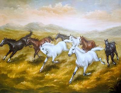 unknow artist Horses 09